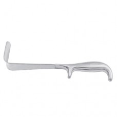 Doyen Vaginal Speculum Slightly Concave-Fig. 3 Stainless Steel, Blade Size 124 x 35 mm